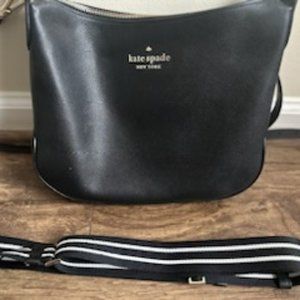 Kate Spade Black leather crossbody